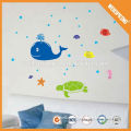 Hot sale 2015 new products natural whale decals wall sticker